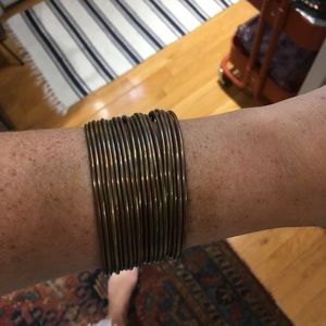 Brass/copper bracelet